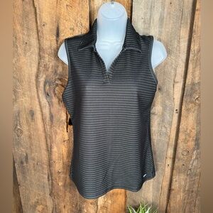 Izod Sleeveless Golf Shirt - Size Small